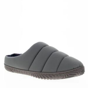 Staheekum Men's Summit & Go Quilted Fyr Lined Slippers Charcoal Gray Size 13